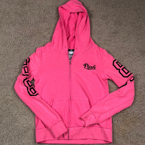 PINK Victoria's Secret Jackets & Blazers - PINK Victoria Secret Zip Up Hoodie